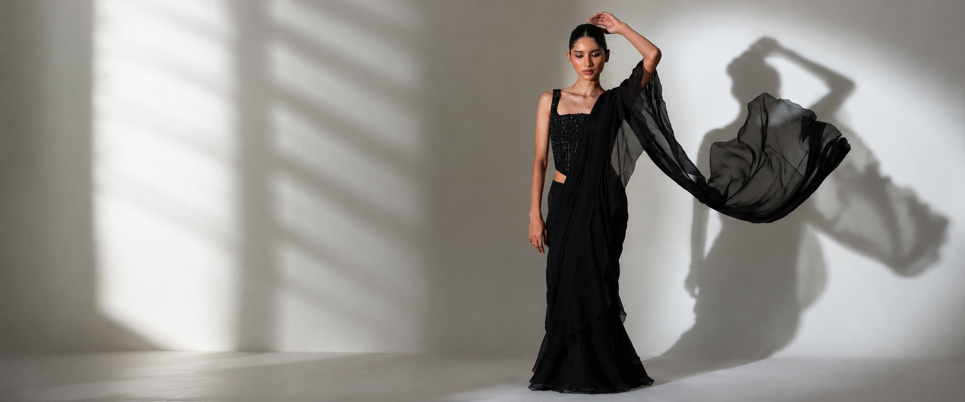Drape Sarees Designed With Movement And Detail
