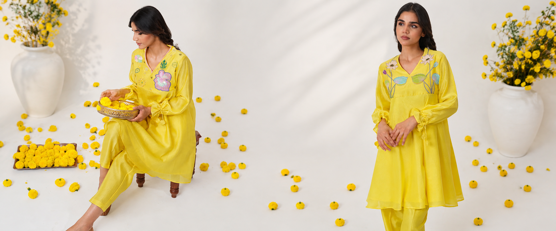 Every Festive Kurta Set That Starts at the Embroidery Frame